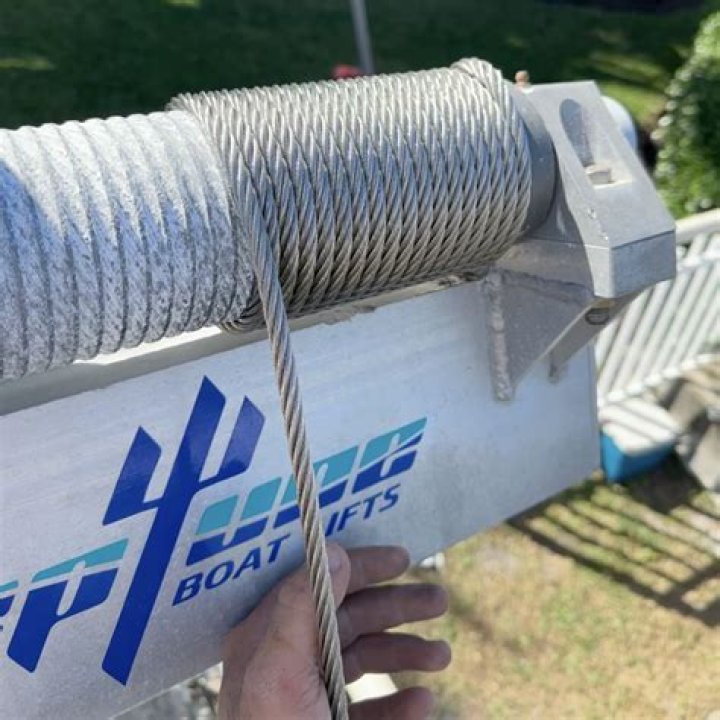 Can you replace cables in a boat lift?