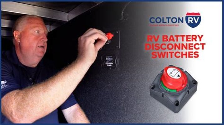 Where is the battery disconnect switch on RV?